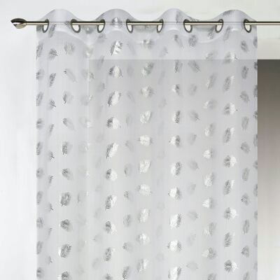 Voile Etamine Estampado - Blanco - 140 X 240 cm