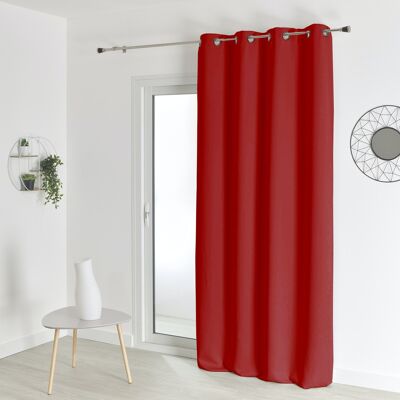 Blackout Fire Retardant Curtain - Ruby - 140 X 260 cm