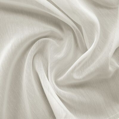 Polyester/Linen Sheer Curtain Champagne - 240 X 240 cm