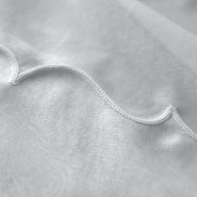 Voile Zibellino Cornely - Bianco - 240 X 240 cm