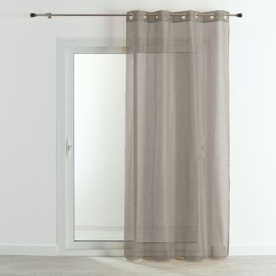 Fancy Cheesecloth Voile - Taupe - 140 X 260 cm