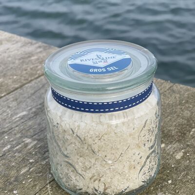 Bonbonniere aus grobem Salz von der Ile de Ré 350g