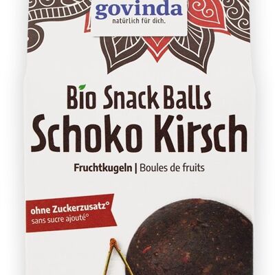 Snack Balls Schoko-Kirsch