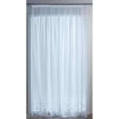 Voile Arena Bordado - Blanco - 240 X 240 cm