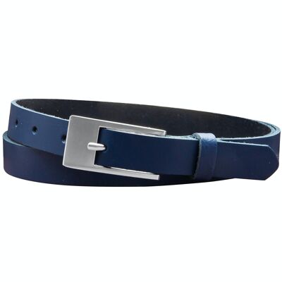 20 mm belt split leather model EH14-SL-dark blue
