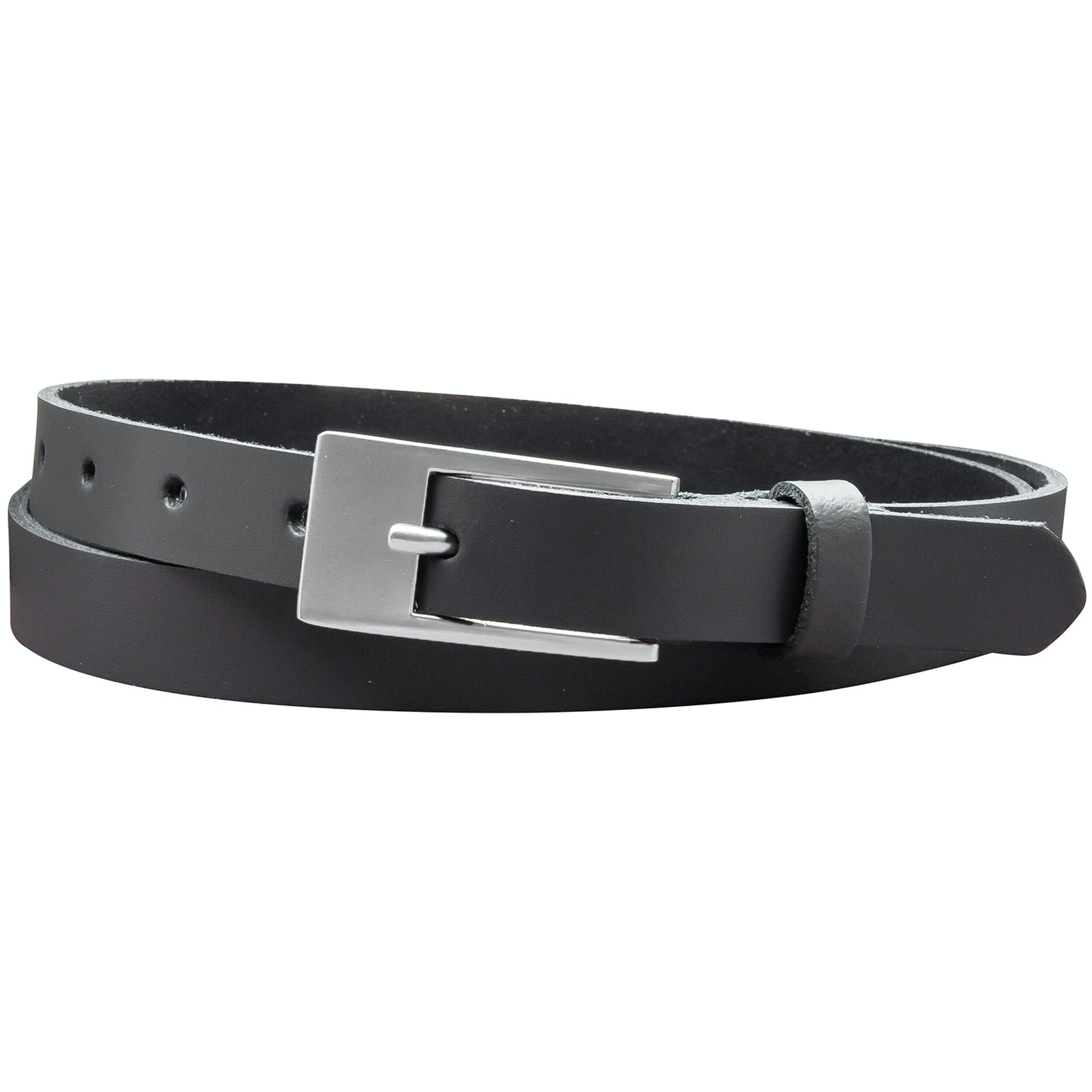 Cintura da 20 mm in pelle crosta modello EH14-SL-Grey