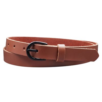 20 mm belt split leather model EH19-SL-Light brown