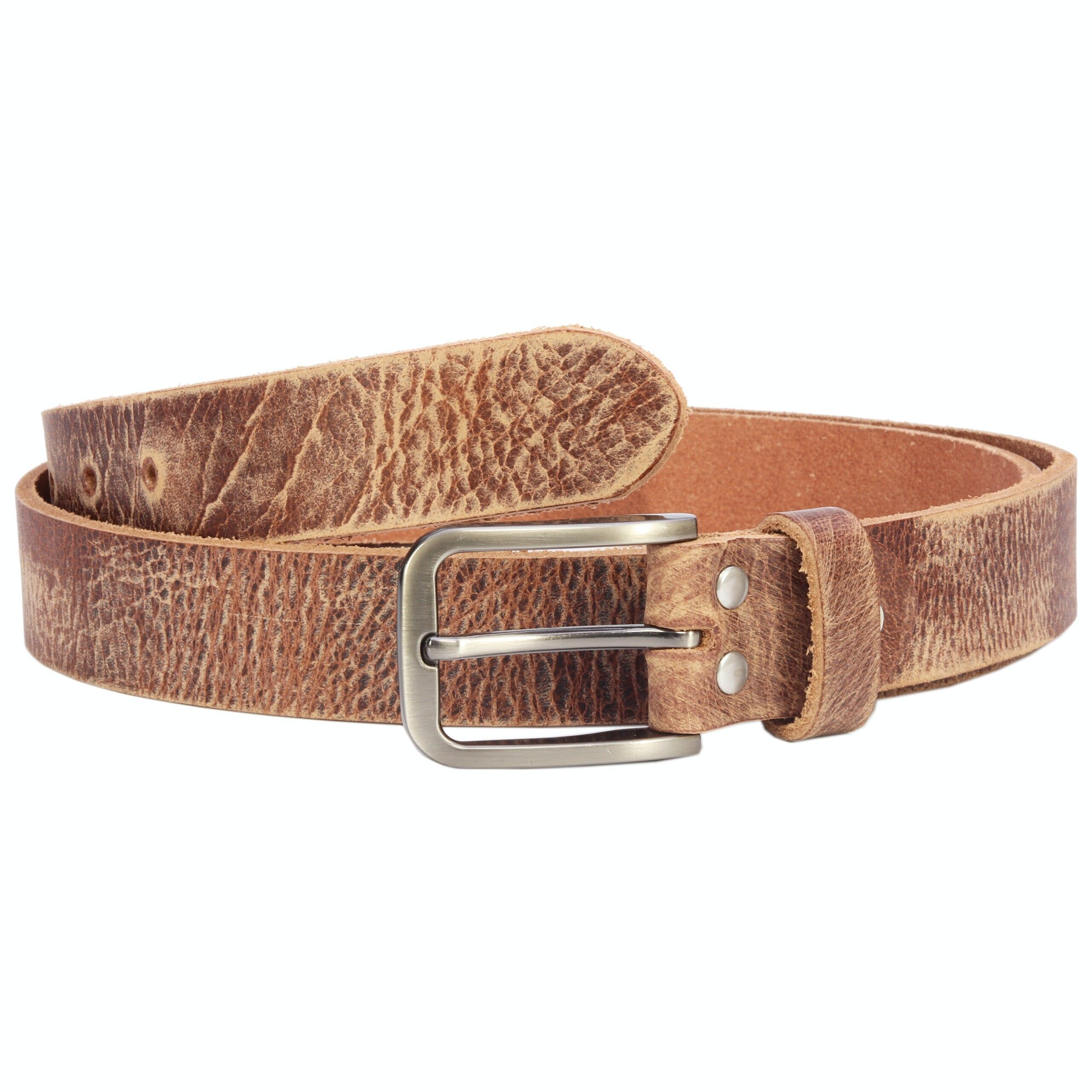 Cintura 30 mm Pelle levigata modello EH313-GE-Rustic