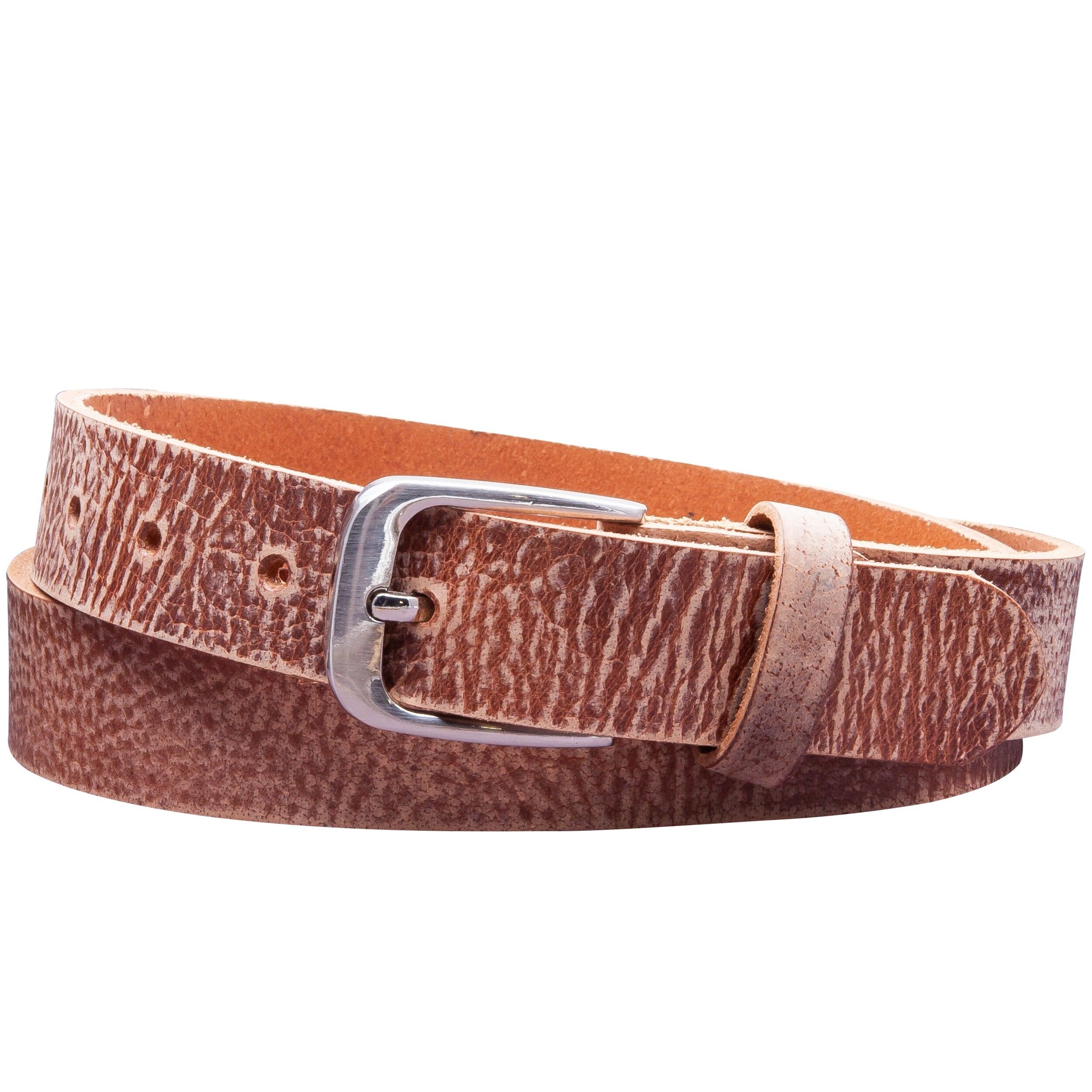 Cintura 30 mm Pelle levigata modello EH317-GE-Rustic