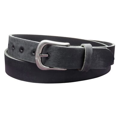 30mm Belt Honed Leather Model EH324-GE Black