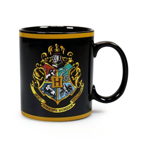 Mug Standard Boxed (400ml) -  (Hogwarts Crest) Harry Potter