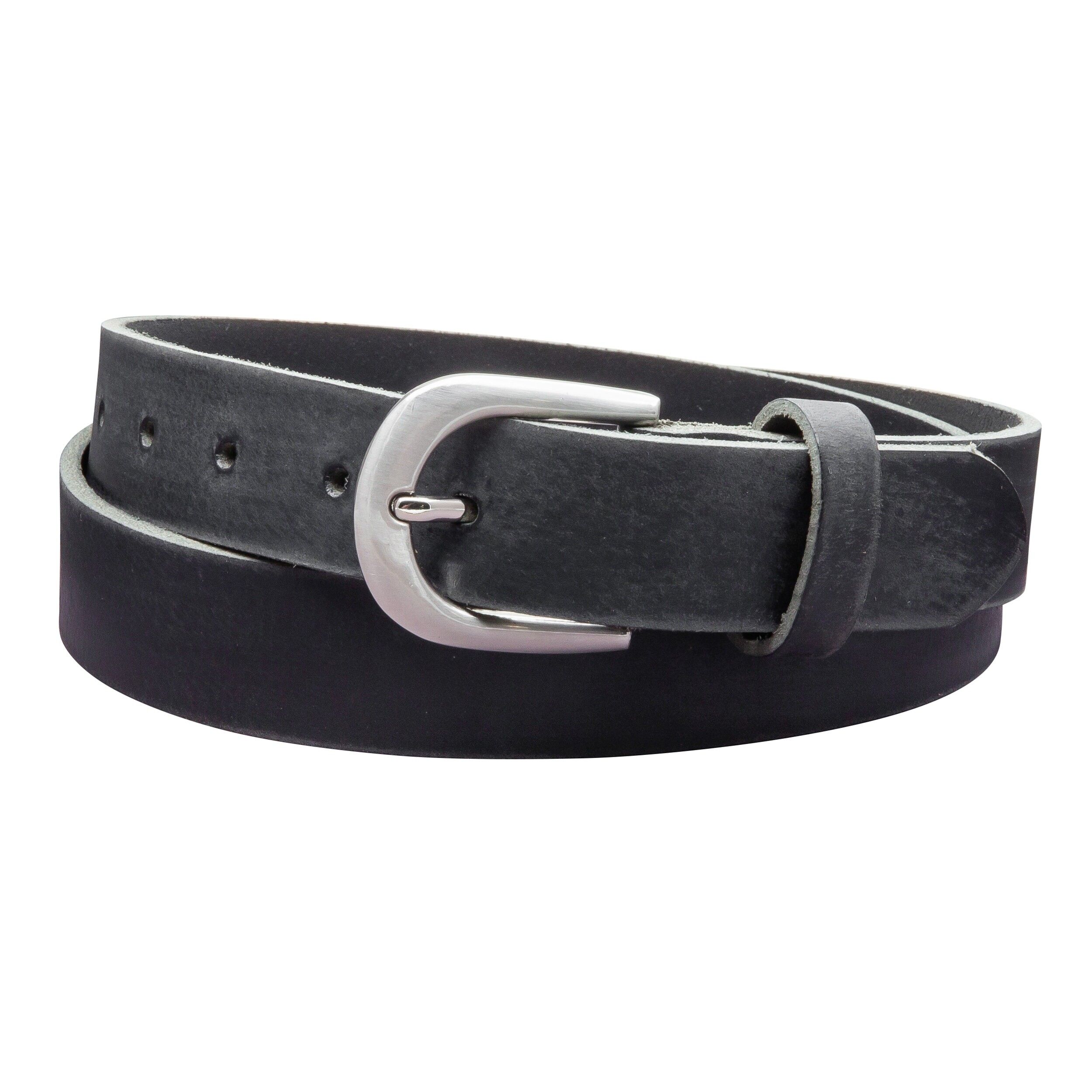 Cintura 30 mm in pelle levigata modello EH38-GE-Black