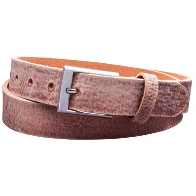 30 mm belt Honed leather model EH39-GE-Rustic