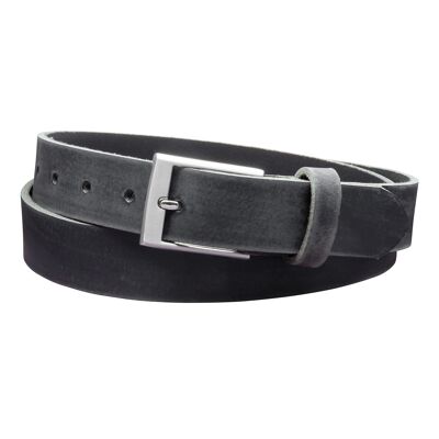 30 mm belt Honed leather model EH39-GE-Black
