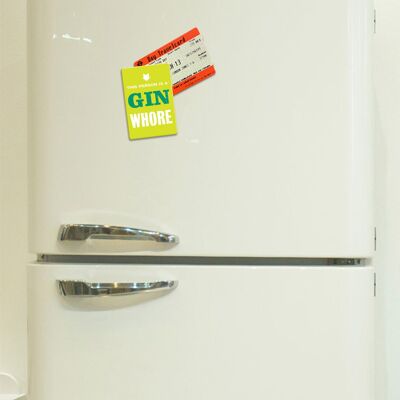 Gin Whore Magnet