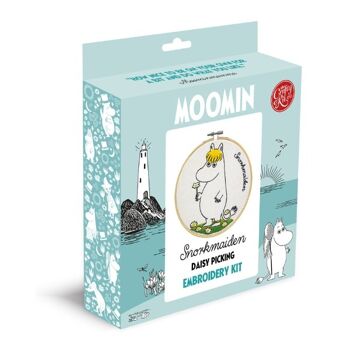 Snorkmaiden Daisy Picking Kit de broderie artisanale 4