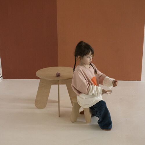 Kids Room - Wooden Children Table Natural
