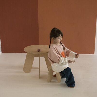 Kinderzimmer - Kindertisch aus Holz Natur