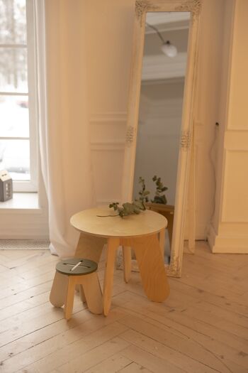 Kids Room - Table enfant en bois Naturel 4