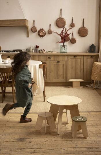 Kids Room - Table enfant en bois Naturel 7