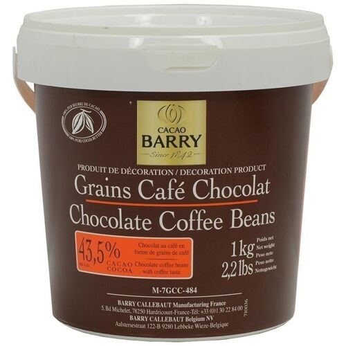 CACAO BARRY - GRAINS CAFE CHOCOLAT 1kg
