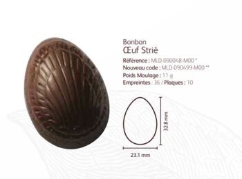 CACAO BARRY - MOULE_COLIS N°5_OEUFS STRIES 4