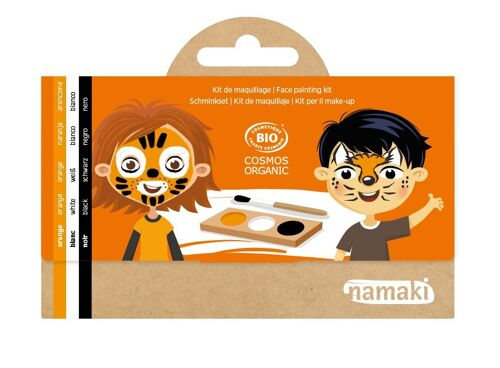 Kit de maquillage 3 couleurs « Tigre & Renard » COSMOS**