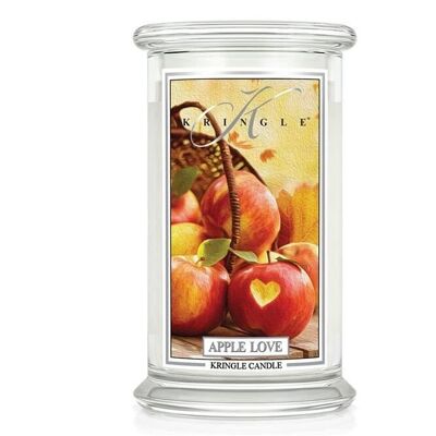 Scented candle Apple Love Large
