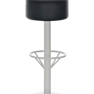 Bar stool Pisa W85 black 38x38x85 black artificial leather metal