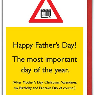 Most Important Day Funny Father's Day Card