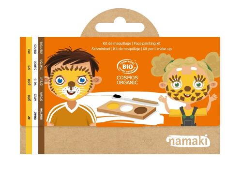Kit de maquillage 3 couleurs « Lion & Girafe » COSMOS**