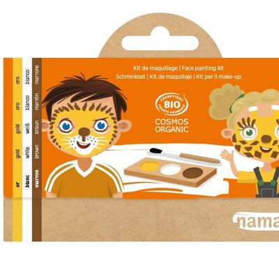 Kit de maquillage 3 couleurs « Lion & Girafe » COSMOS**