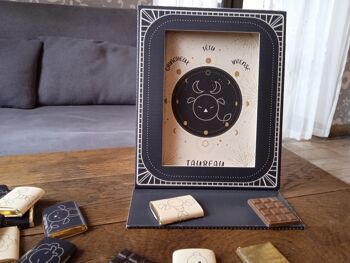 CHOCOLAT NOËL -NOIR- 15 chocolats signes astrologiques 6