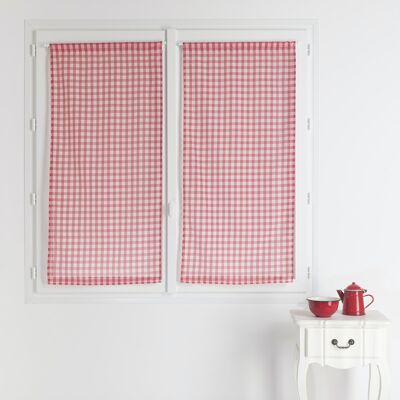 Pair of Normand Tile Glazing - Red - 55 X 160 cm