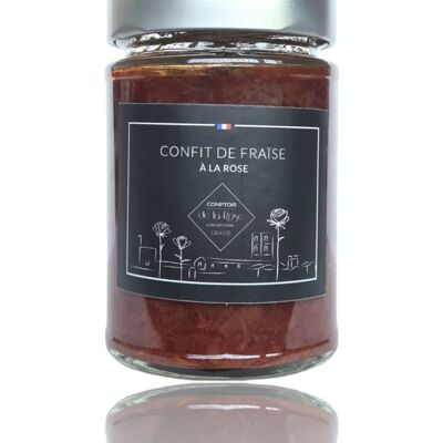 Confit de Fraise à la Rose 200ML