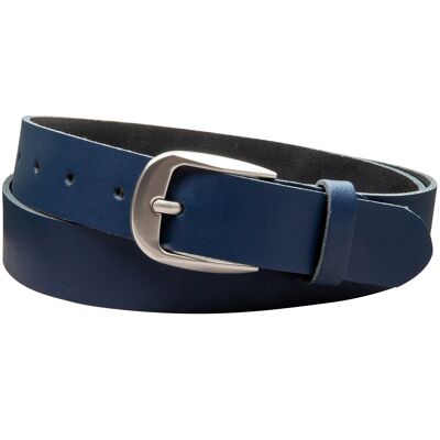 30 mm belt split leather model EH32-SL-dark blue