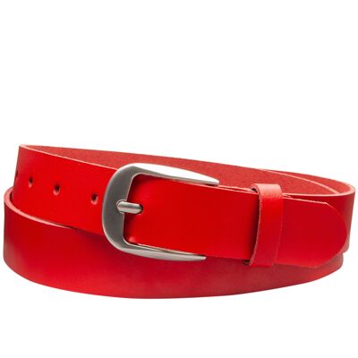 30 mm belt split leather model EH32-SL-Red