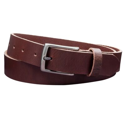 30 mm belt full leather model EH310-VL-dark brown