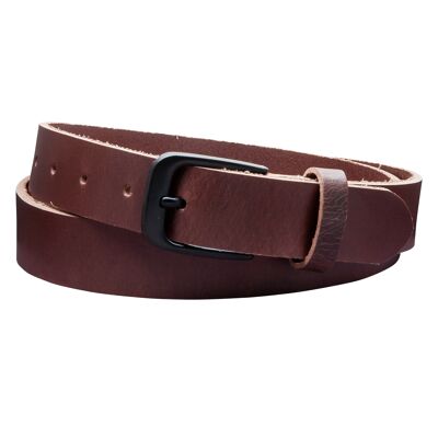 30 mm belt full leather model EH318-VL-dark brown