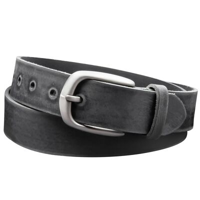 35mm Belt Honed Leather Model EH417-GE-Black