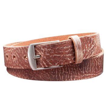 Ceinture 35 mm Cuir Adouci modèle EH49-GE-Rustic 3