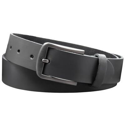 Cintura da 35 mm in pelle crosta modello EH416-SL-Grey