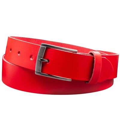 35 mm belt split leather model EH418-SL-Red