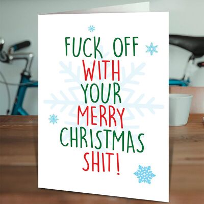 Christmas Shit Funny Christmas Card