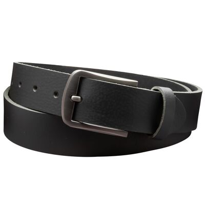 Cintura da 35 mm in pelle piena modello EH416-VL-Black
