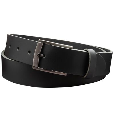 35 mm belt full leather model EH418-VL black