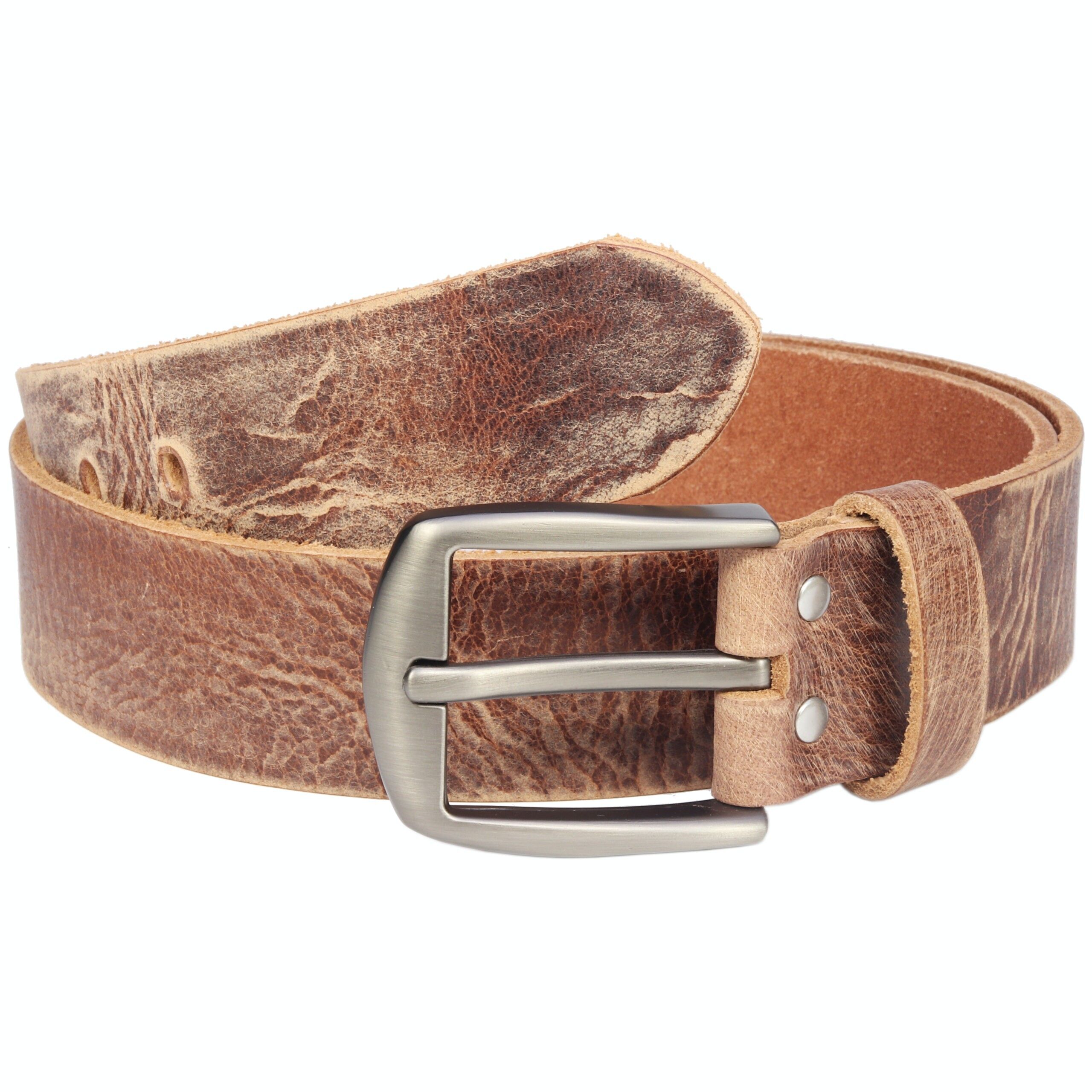 Cintura 40 mm Pelle levigata modello EH510-GE-Rustic