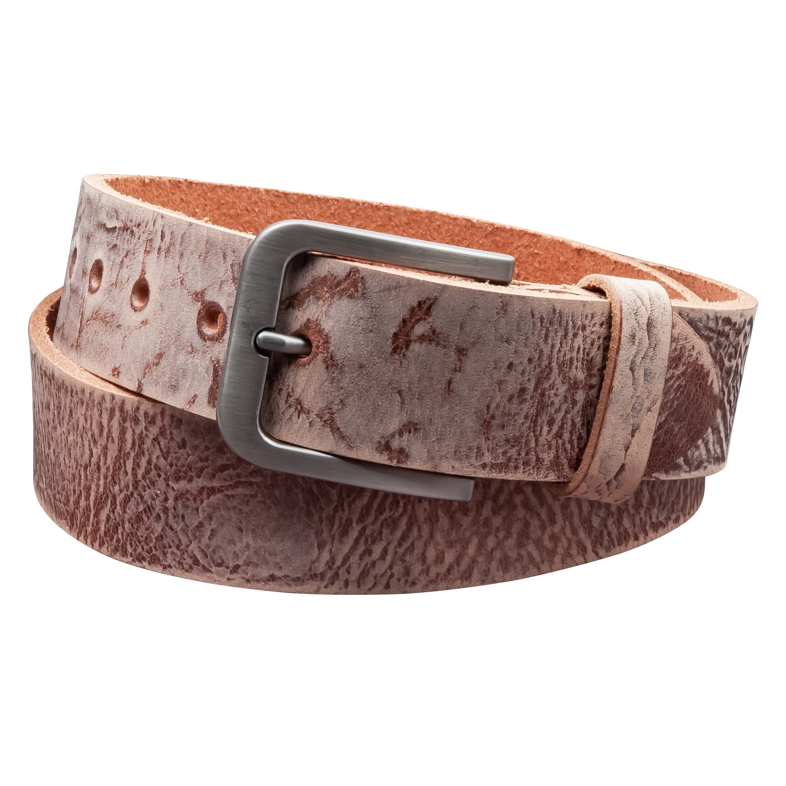 Cintura 40 mm Pelle levigata modello EH520-GE-Rustic