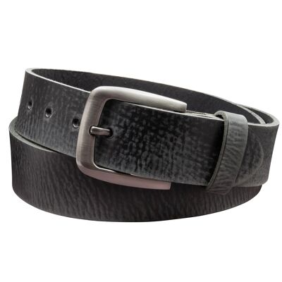 40mm Belt Honed Leather Model EH524-GE Black