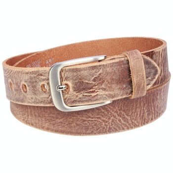 Ceinture 40 mm Cuir Adouci modèle EH551-GE-Rustic 3